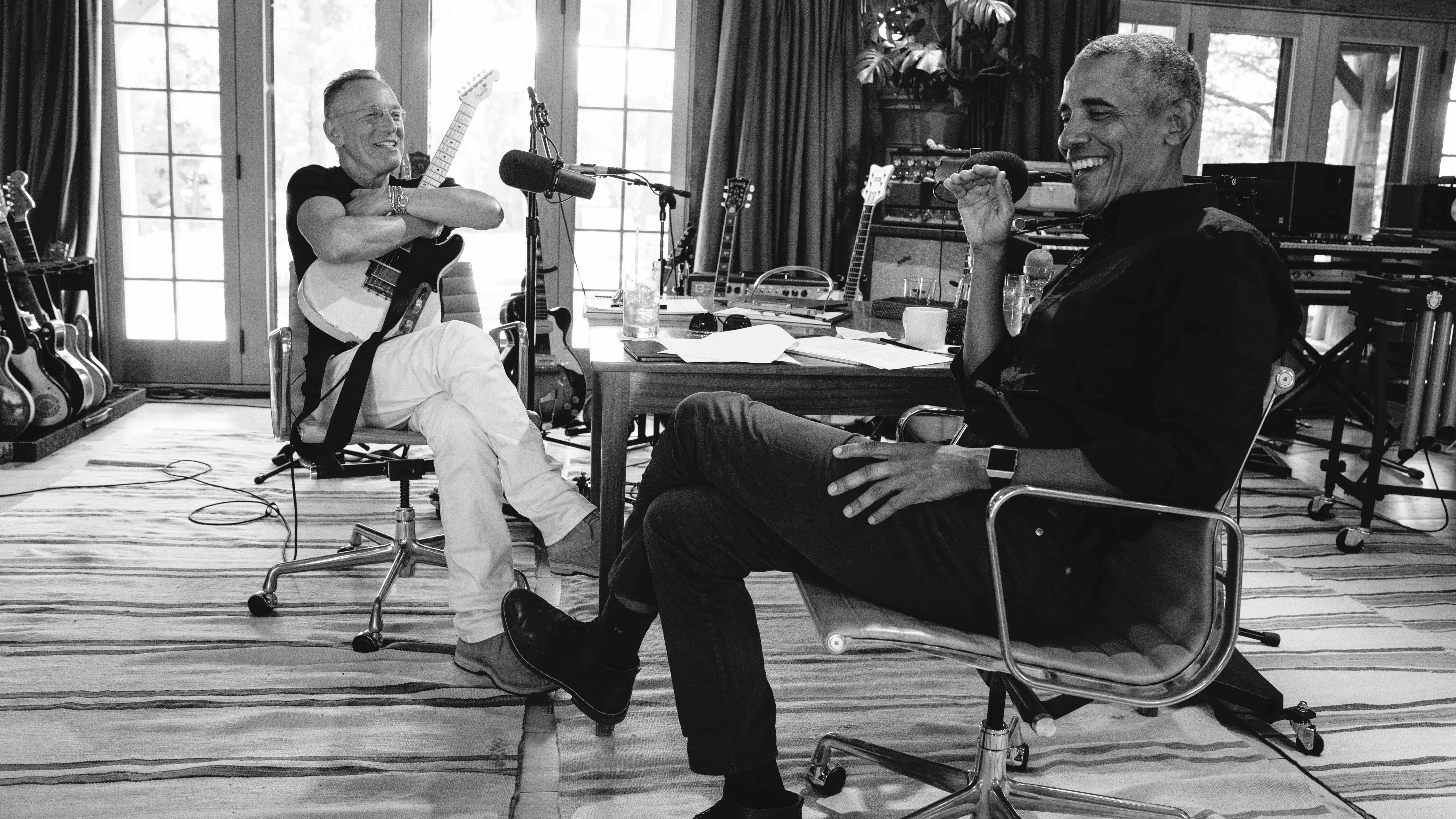 Barack Obama och Bruce Springsteen om boken Renegades - DN.SE