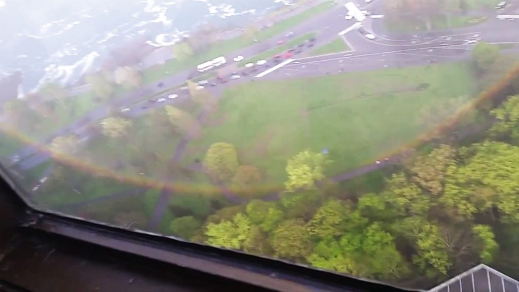 Cirkelformad regnbåge Cirkelformad regnbåge