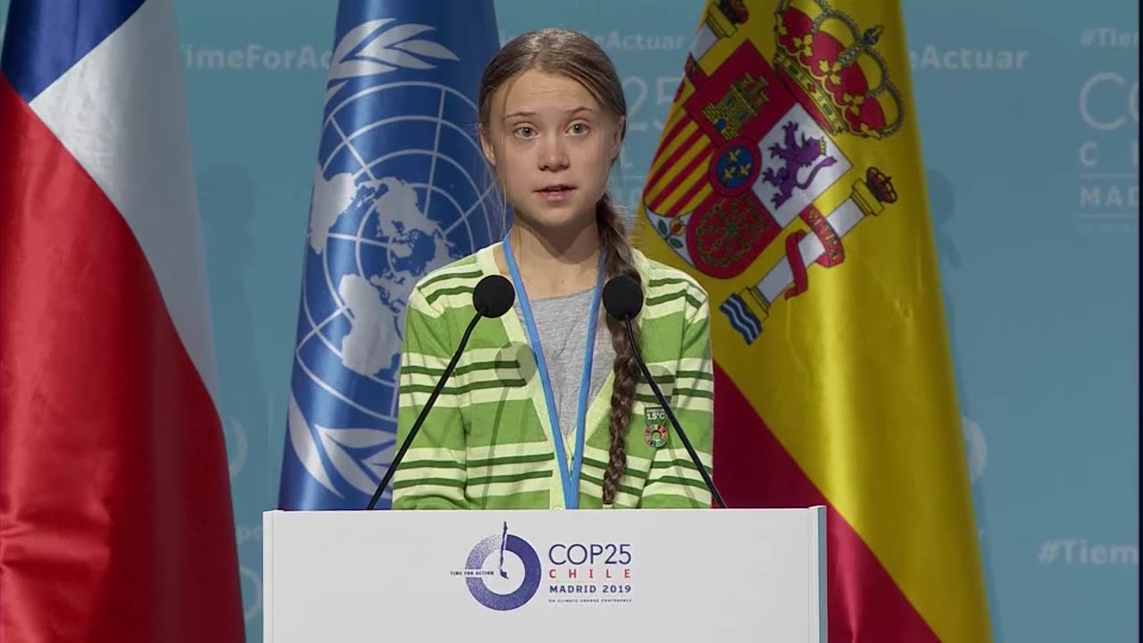 Greta Thunberg talade på klimatmötet COP25 i Madrid - DN.SE