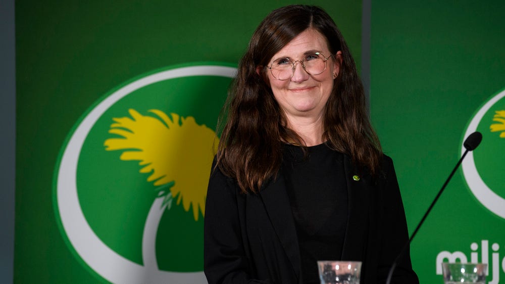 Märta Stenevi vald till nytt språkrör för Miljöpartiet