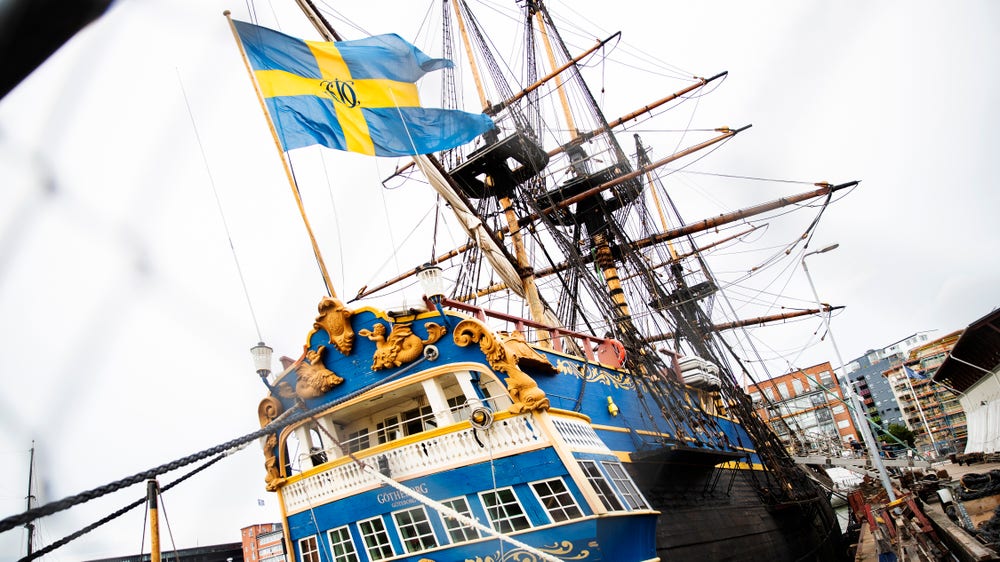 Götheborg seglar ut på djupt vatten igen – efter Stockholm väntar stormigare Kinaäventyr