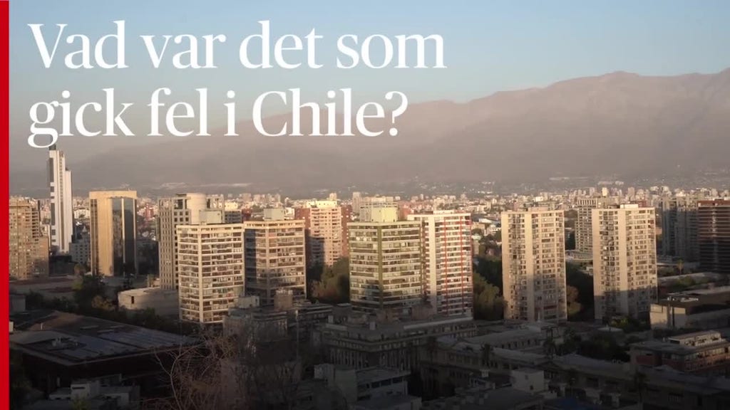 Höginkomstlandet Chile kokar av missnöje