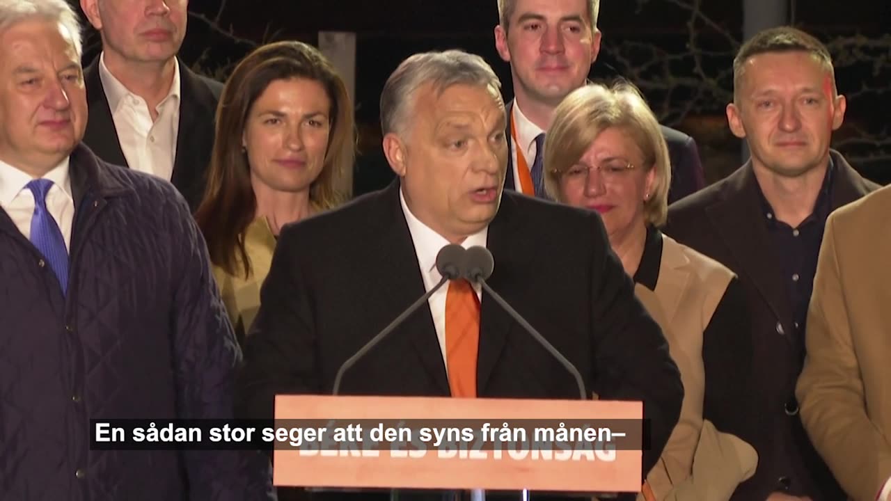 Orbán utropar sig till segrare i ungerska valet
