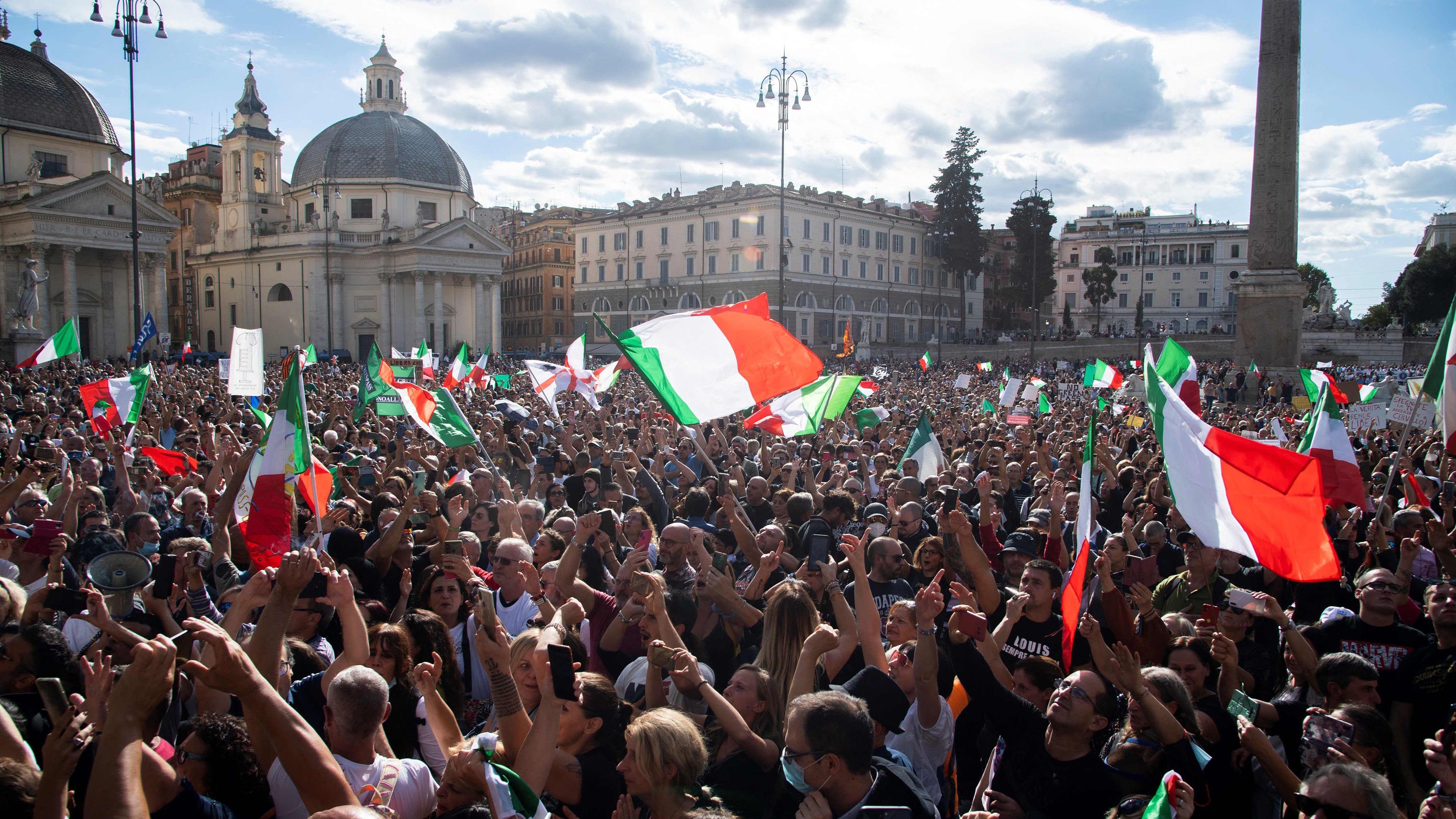 Италия сегодня. Protests in Italy.