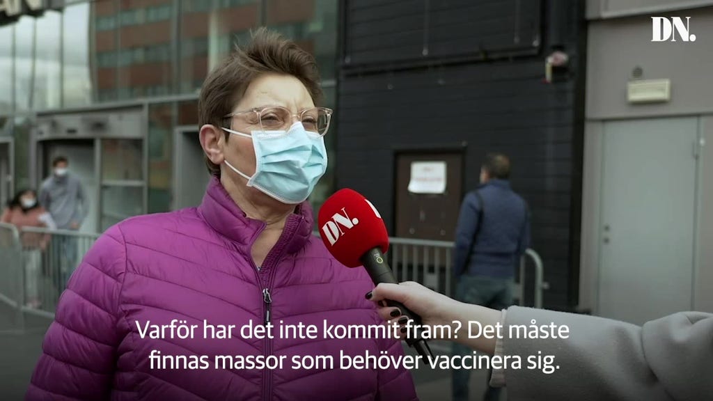 Lediga vaccintider lockar stockholmare till Kista – men obokade försök stoppas