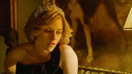 Kristen Stewart som Lady Diana i ”Spencer”.