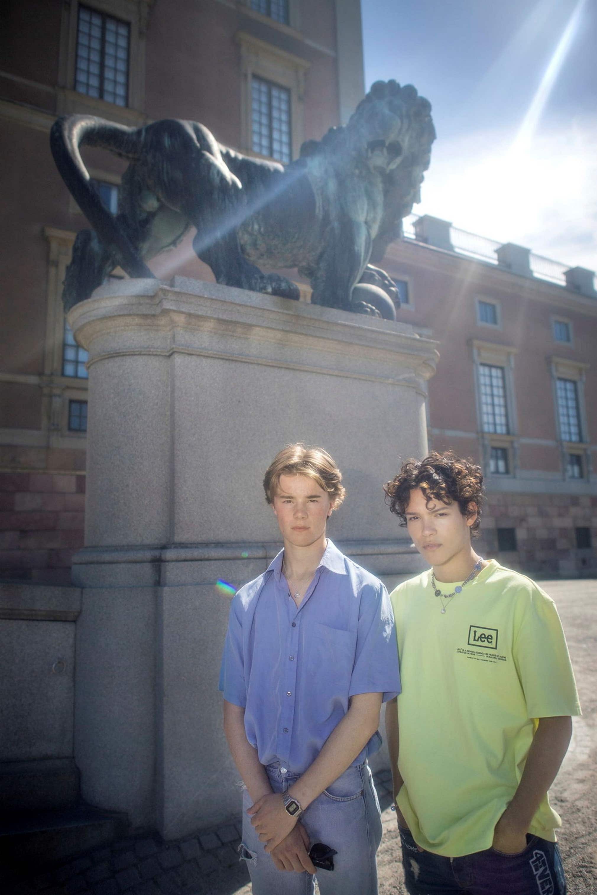 Intervjuer: Edvin Ryding och Omar Rudberg om ”Young royals” - DN.se