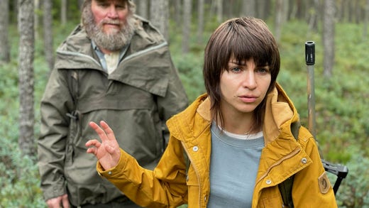 Magnus Krepper och Ida Elise Broch i norska kriminalserien ”Fenris”.