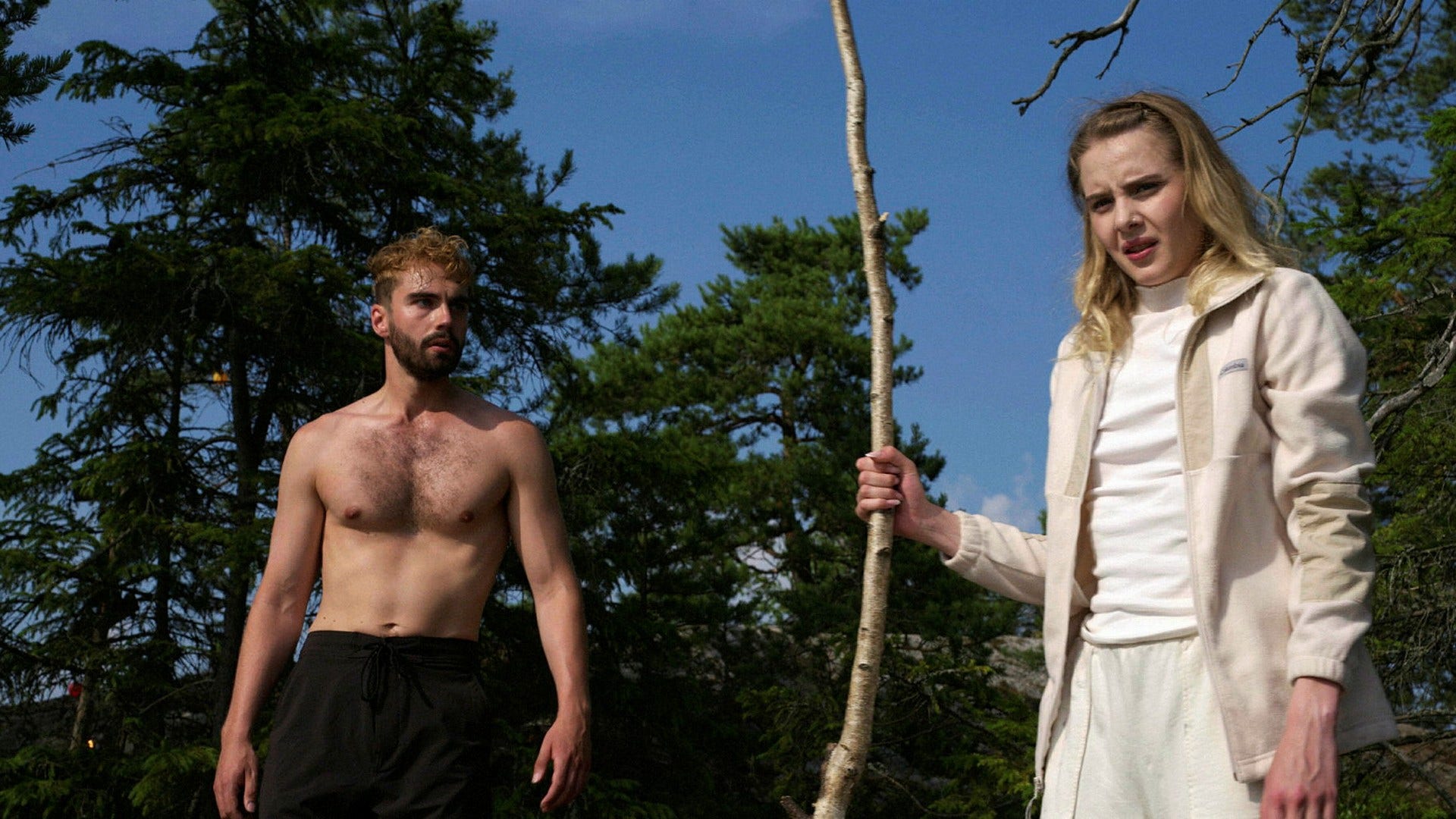 Sofia Kappel och Vincent Grahl i ”Feed”.