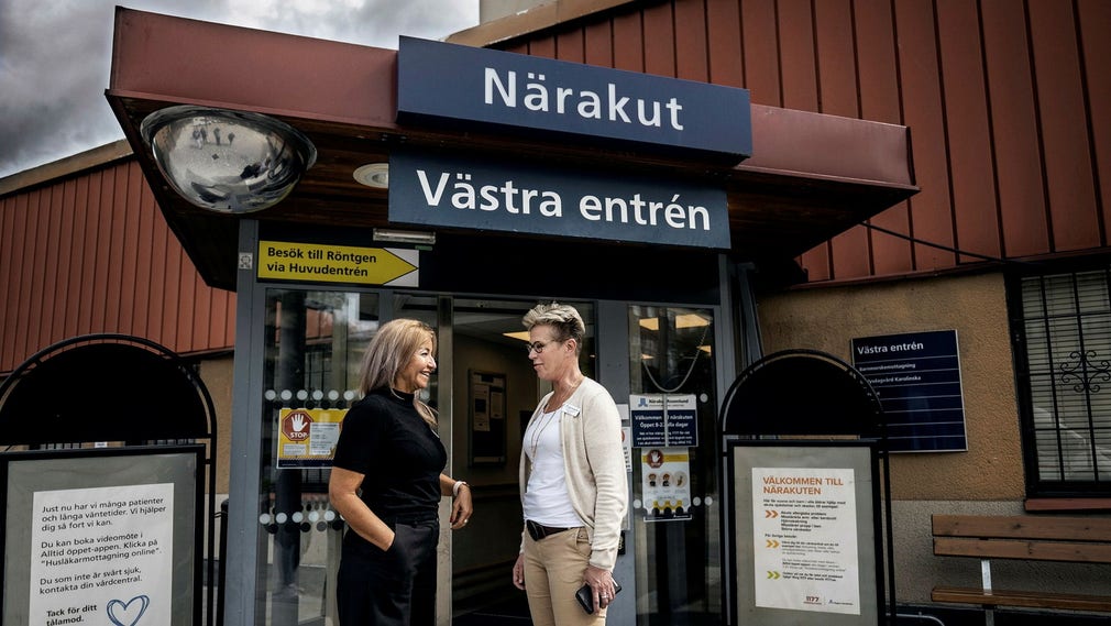 Giovanka Machuca, enhetschef på Rosenlunds närakut och Anna Färg Hagansbo, chef för regionens närakuter, tycker båda två att verksamheten haft en positiv utveckling de senaste åren.