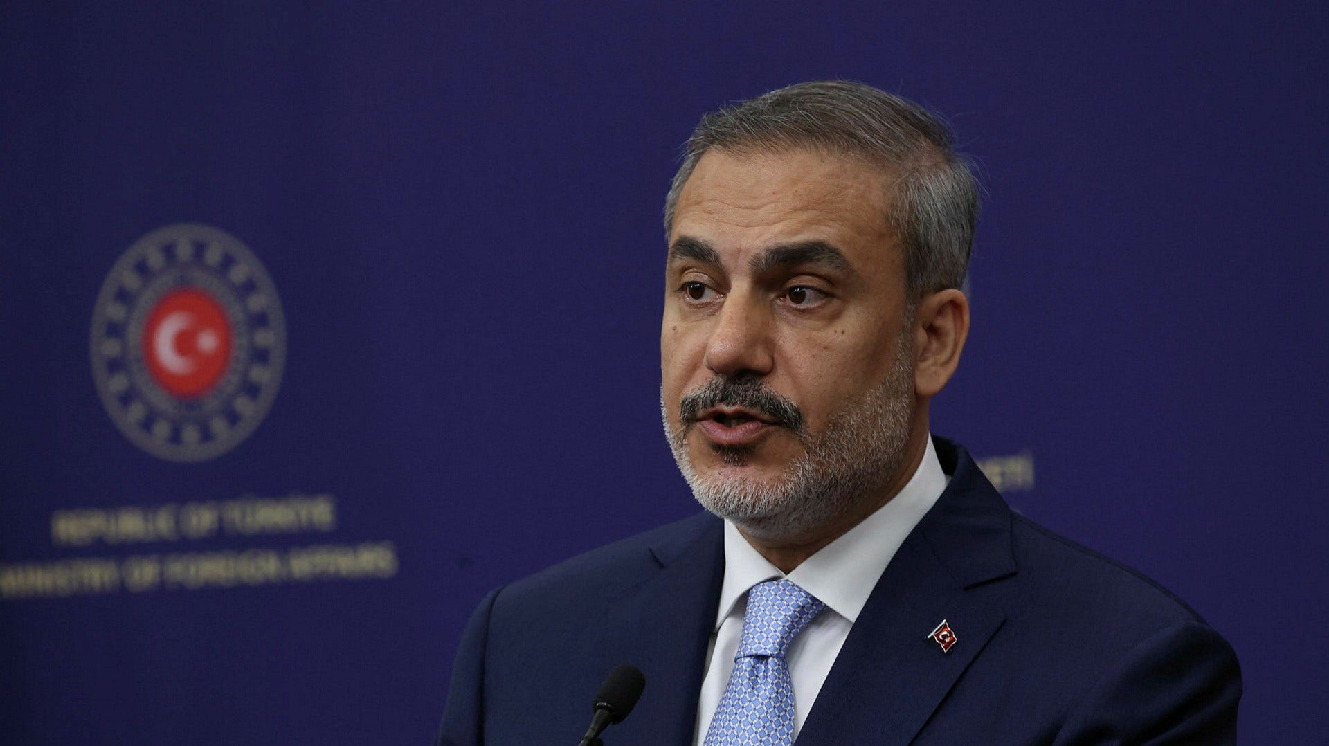 Turkiets utrikesminister Hakan Fidan.