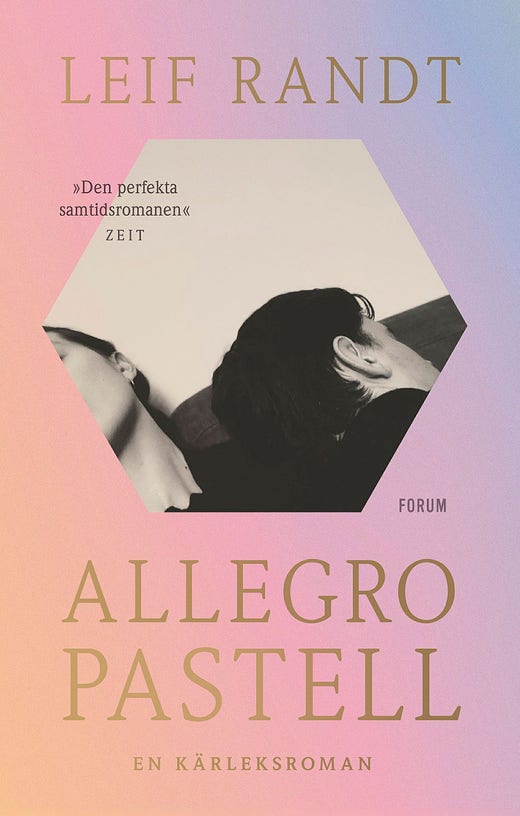 ”Allegro Pastell” är Leif Randts fjärde roman.