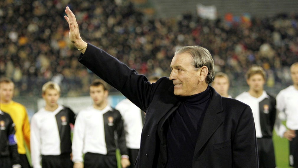 Gigi Riva ha festeggiato il suo 60esimo compleanno nel 2005. Immagine dell'archivio.