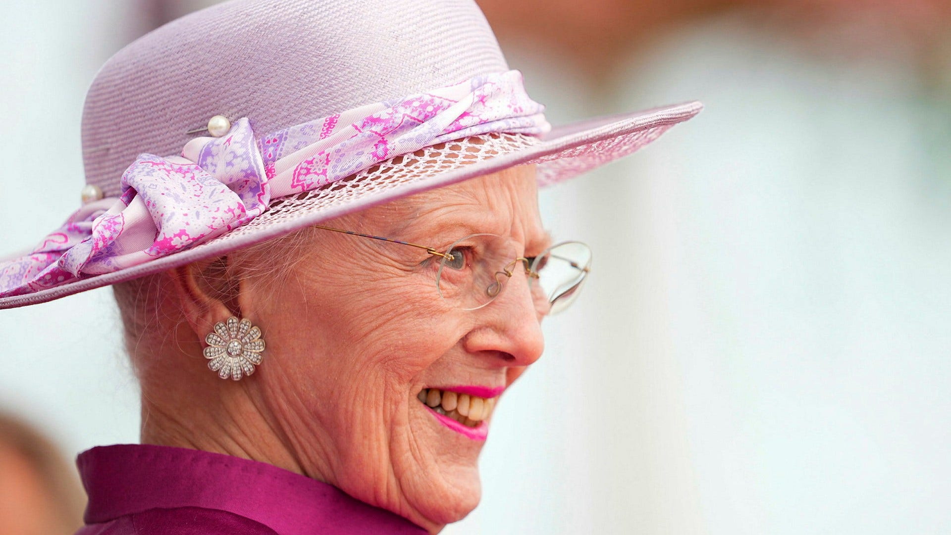 Drottning Margrethe II av Danmark.