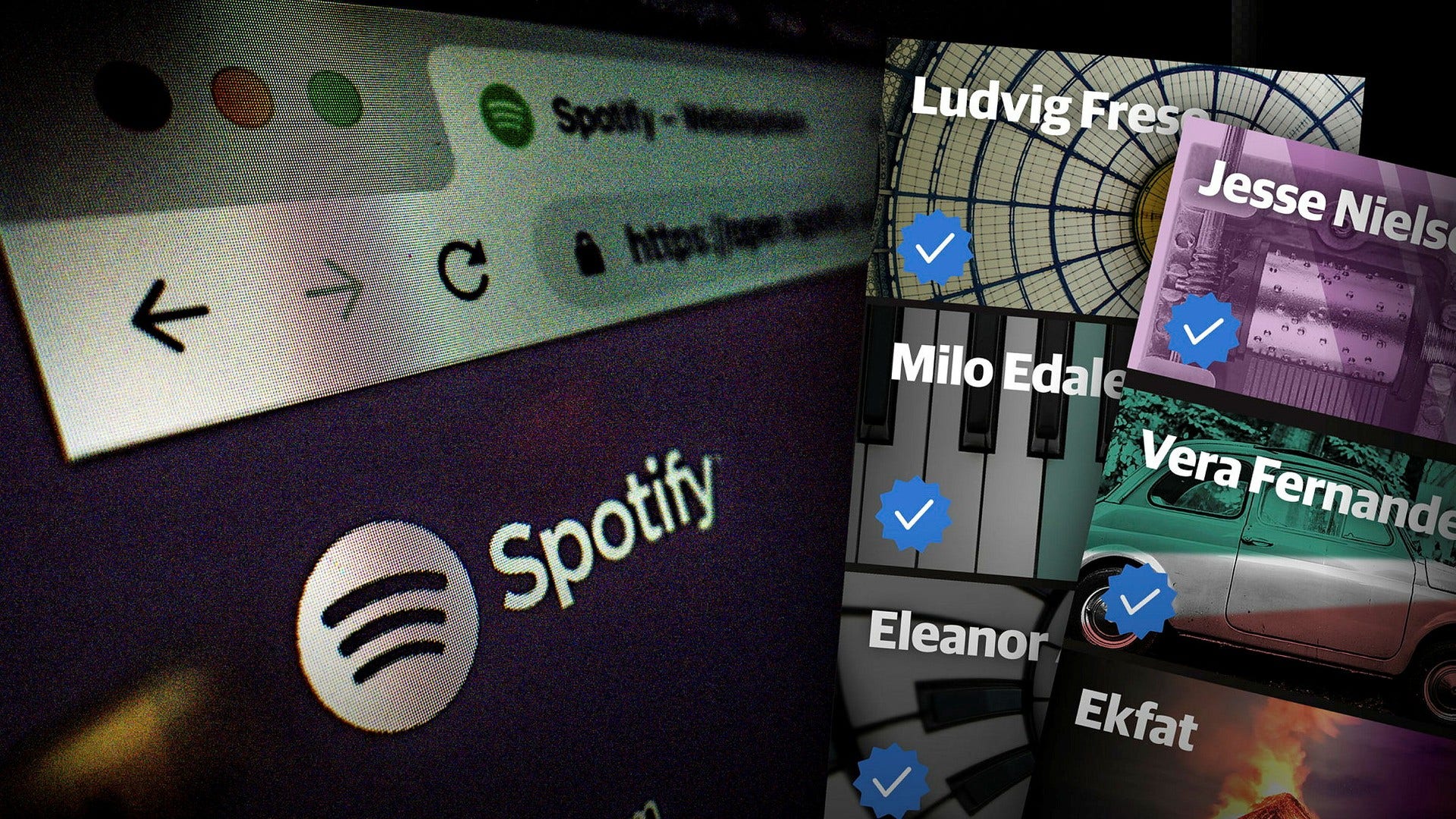 Fejkade artister på Spotify spelas miljontals gånger 