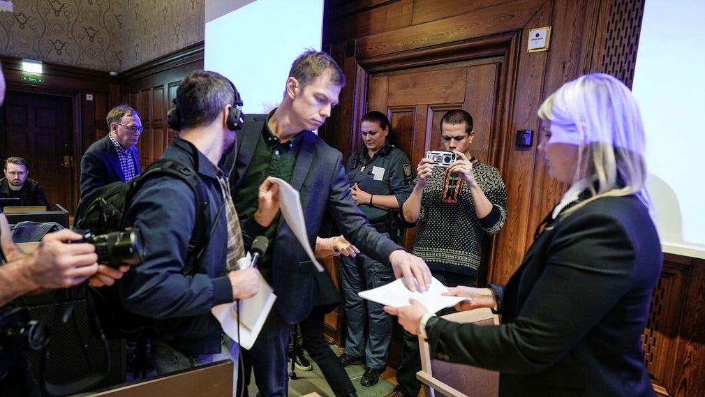 Domen i målet om grovt spioneri presenterades på torsdagen.