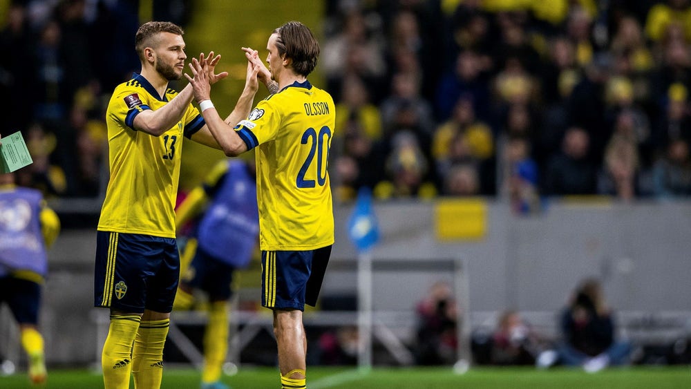Just nu: Så startar Sverige i VM-playoff mot Polen