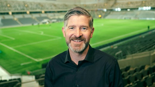 Andreas Sand, vd på Stockholm Live som bland annat driver Friends arena, Tele2 arena och Avicii arena.