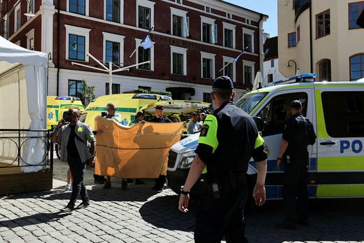 Under Almedalsveckan knivhöggs Ing-Marie Wieselgren mitt i centrala Visby och avled senare av sina skador.