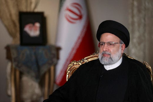 Il presidente iraniano Ebrahim Raisi