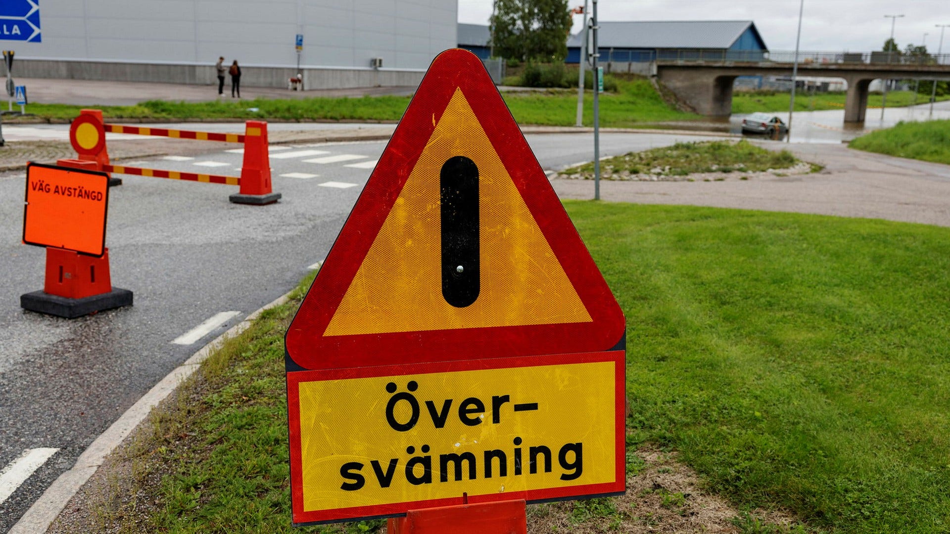 Varning om översvämning i Sala.