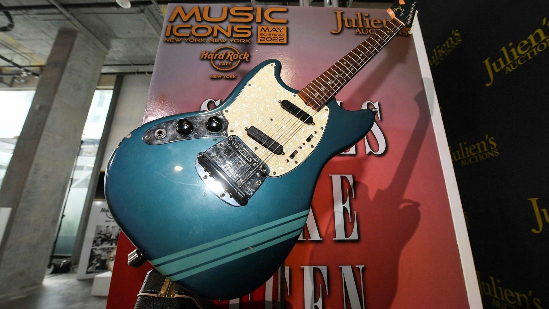 Kurt Cobains 1969 Fender Mustang såld för 44 miljoner DN.se