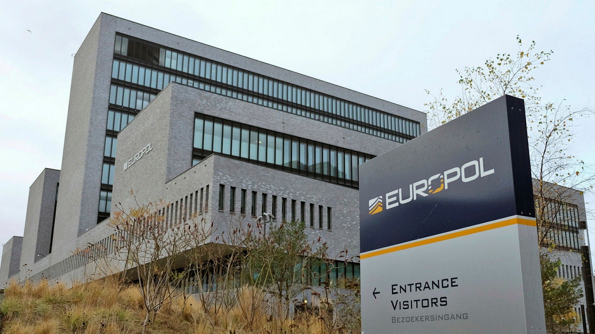 Europols huvudkontor i nederländska Haag.