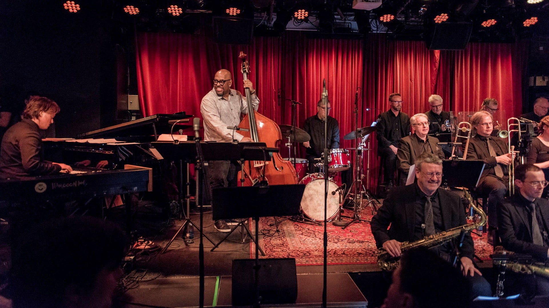 Christian McBride och Bohuslän Big Band på Fasching.