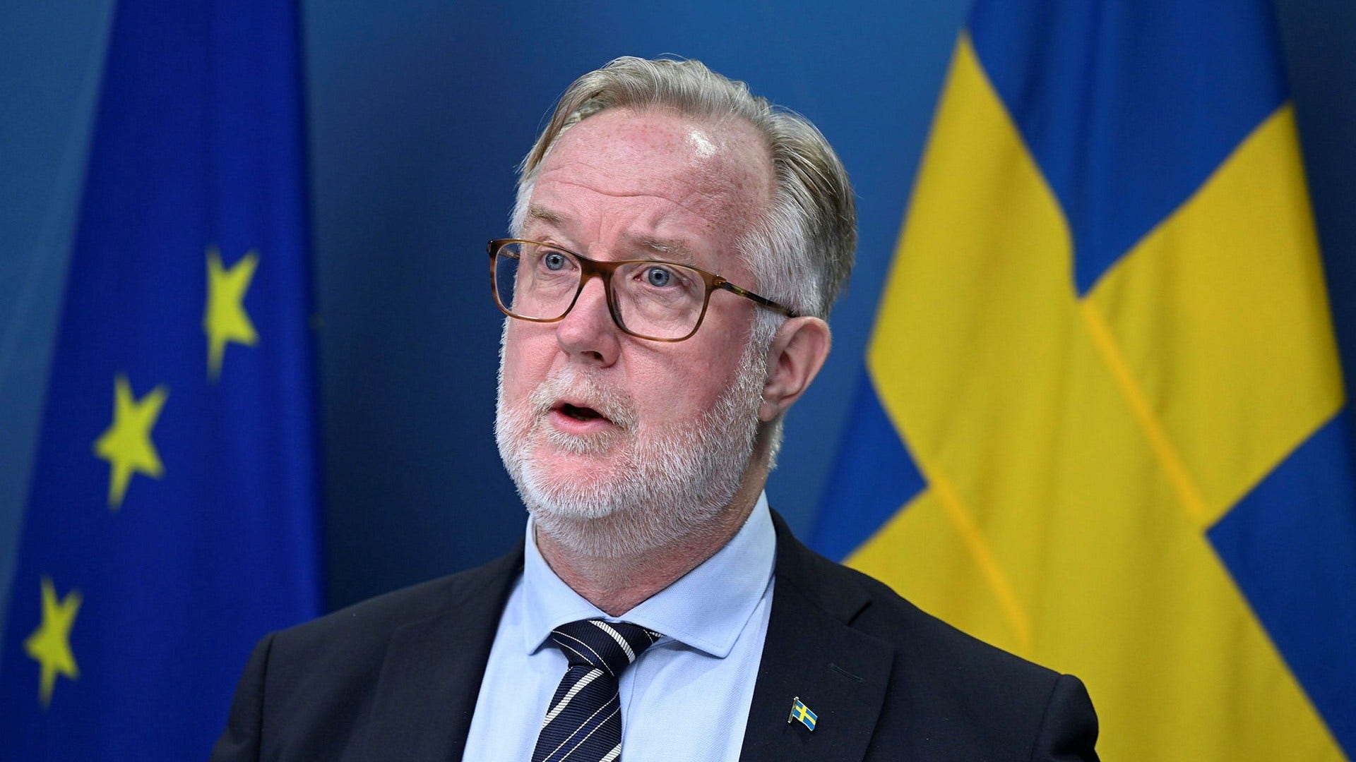Arbetsmarknads- och integrationsminister Johan Pehrson (L).