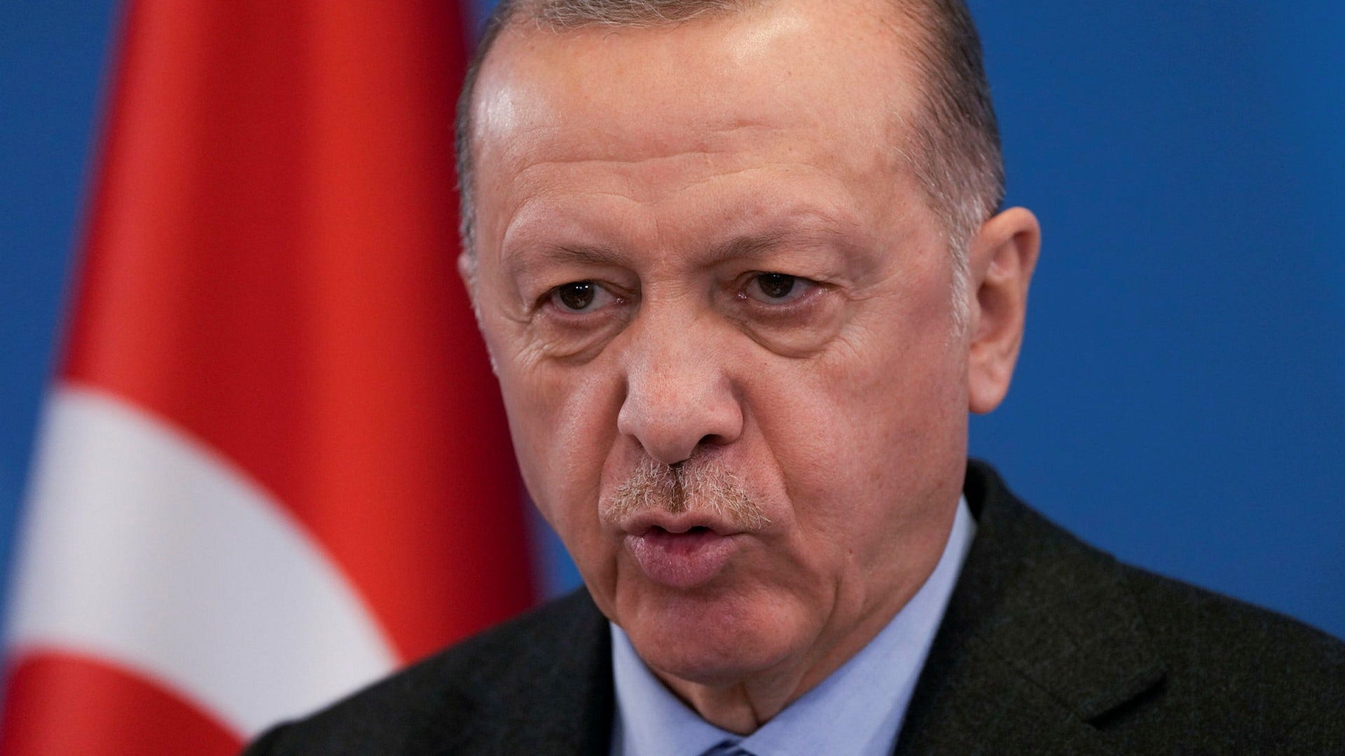 Turkiets president Recep Tayyip Erdogan.