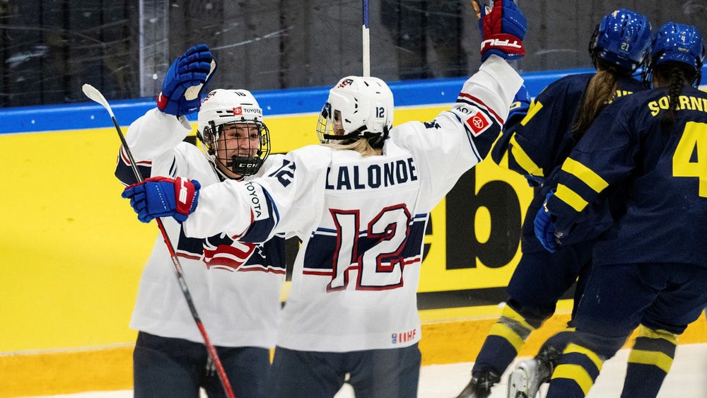 Sverige föll i JVM-premiären i ishockey