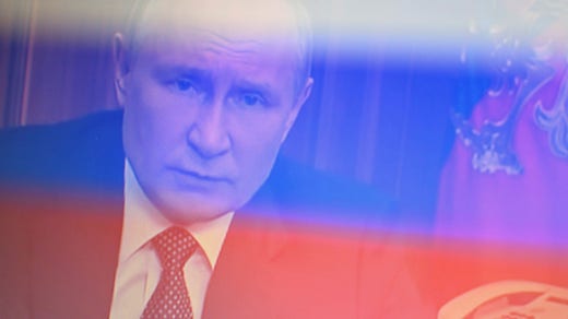 I sitt tal till nationen på onsdagen hänvisade Putin till den kommande annekteringen av fyra ukrainska regioner.