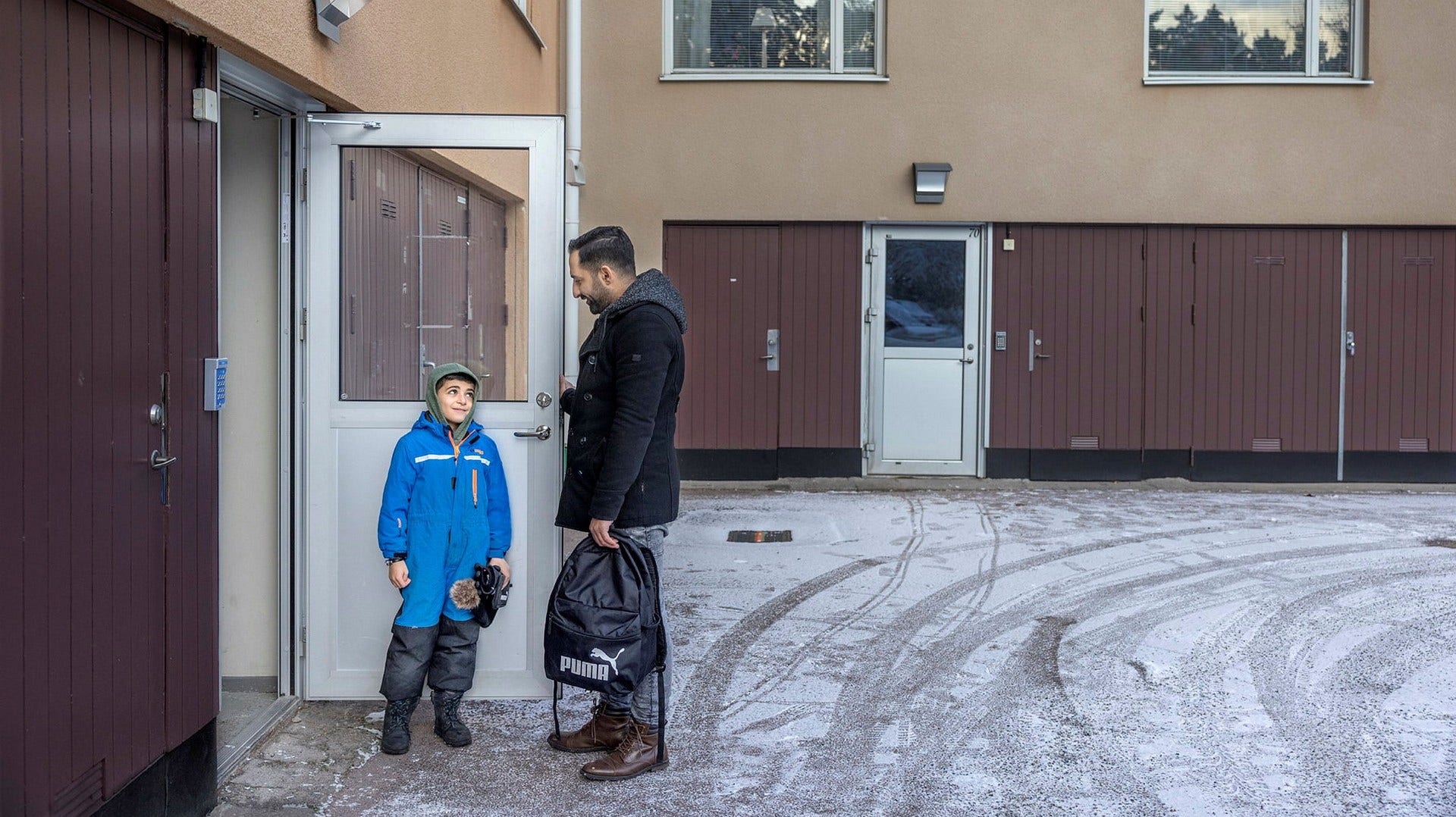 Familjen Akilo och Shammo bor i en hyresrätt i Västerås.