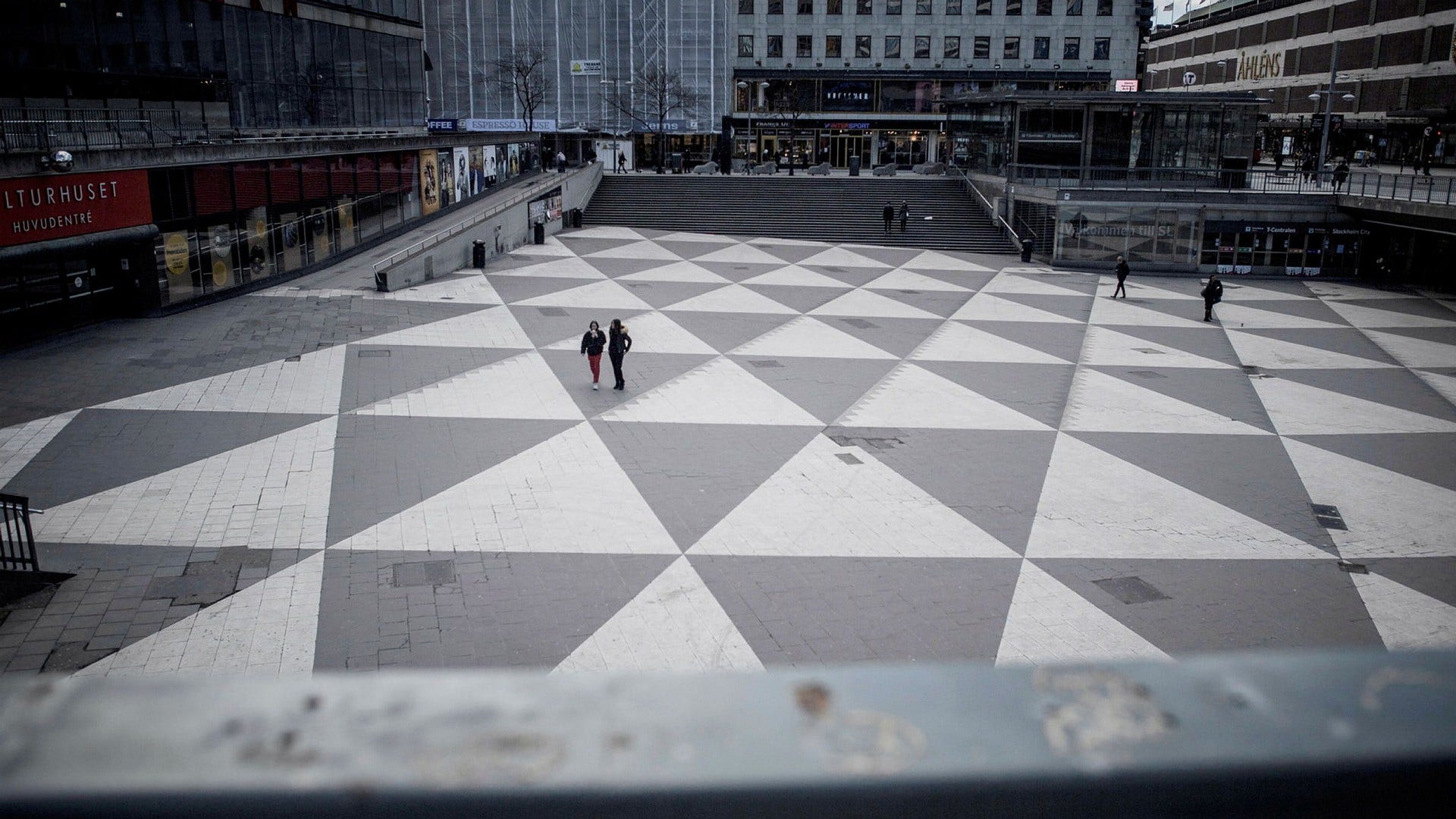Mönstret till ”Plattan” ritades av arkitekten Jörgen Kjaergaard.