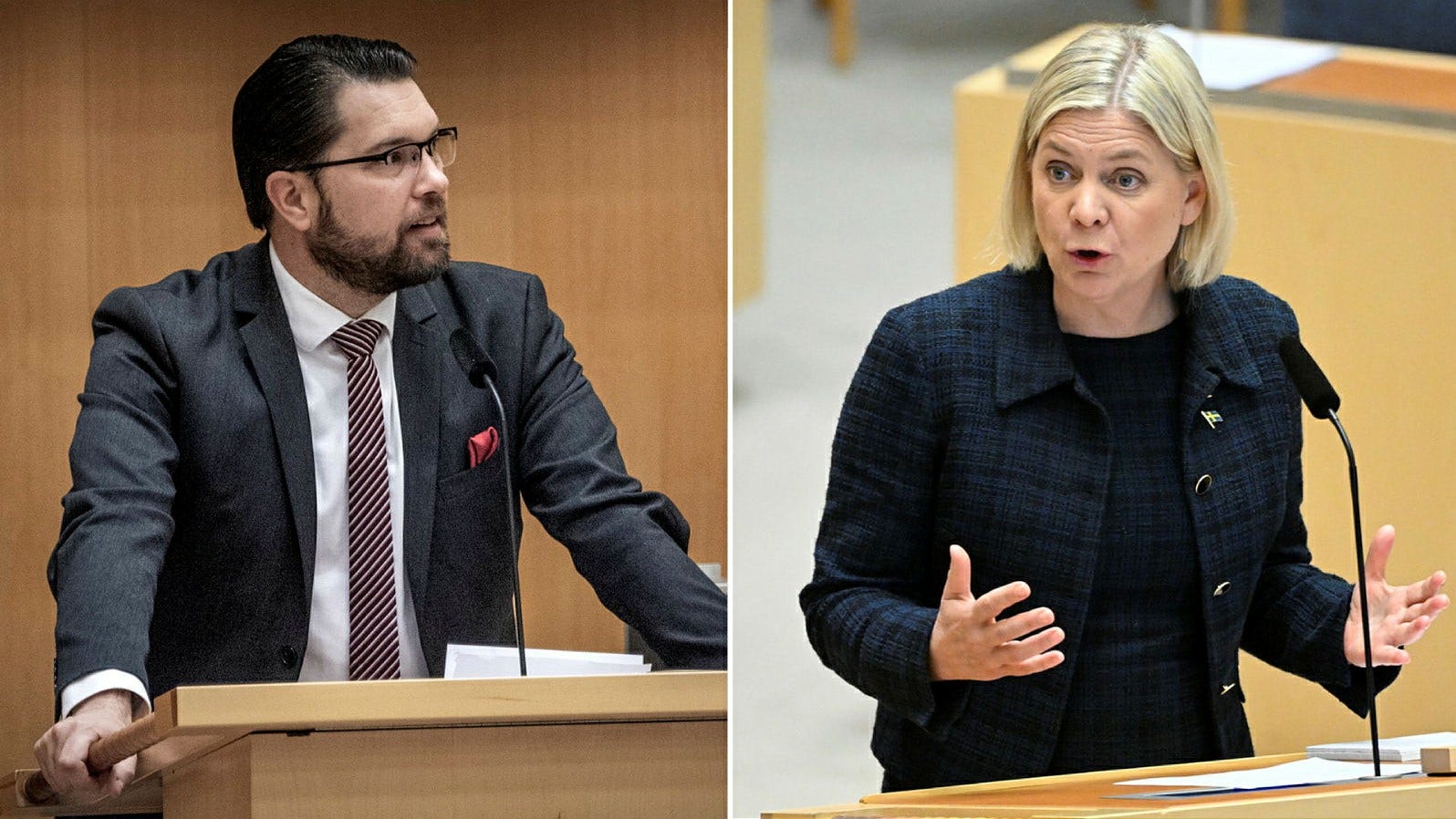 Magdalena Andersson och S för numera en retorik kring invandringen som de själva länge fasciststämplat, skriver SD-ledaren Jimmie Åkesson.