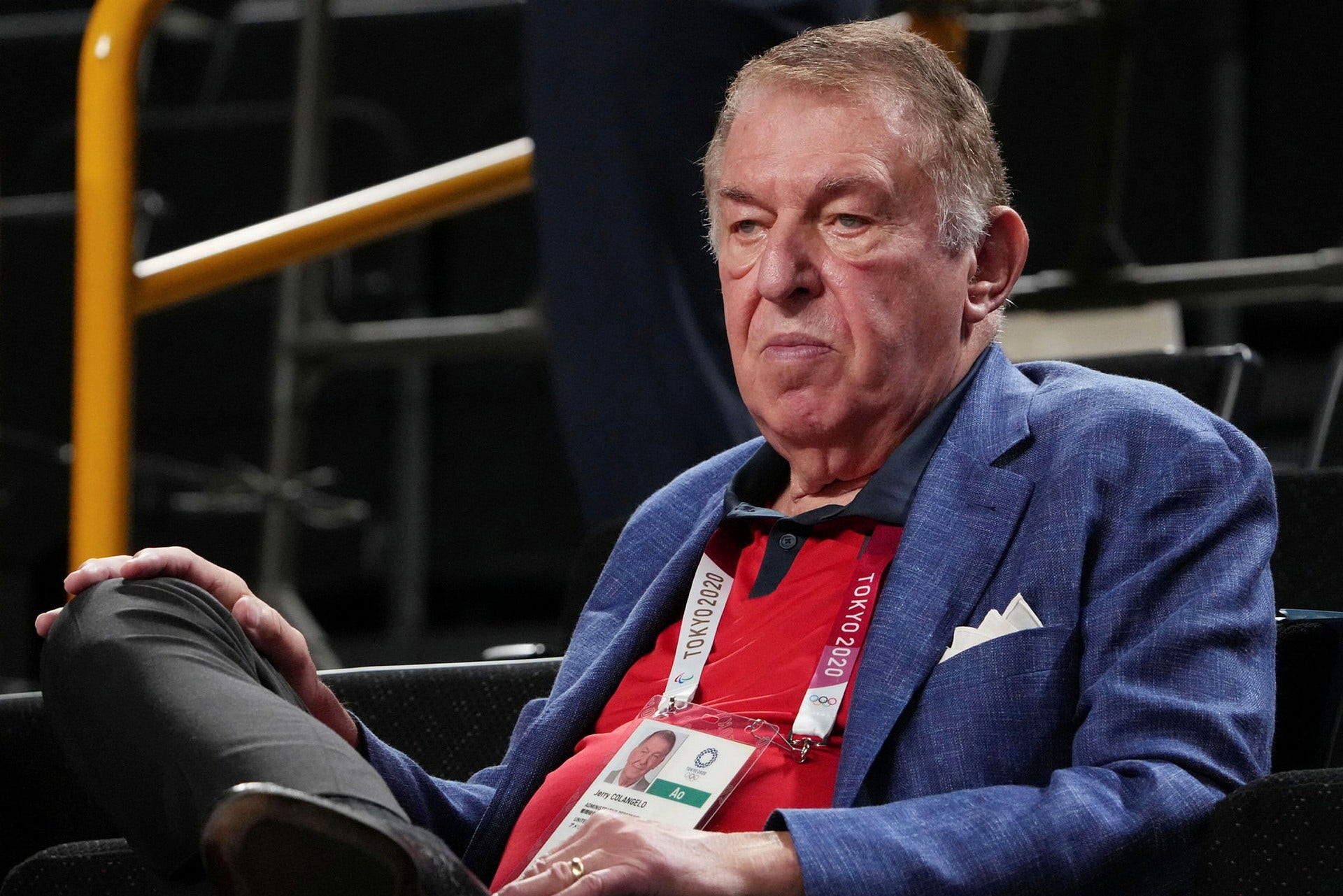 …den tidigare landslagsbasen Jerry Colangelo till posten som organisationens ordförande. En anställning kantad av kontrovers då…