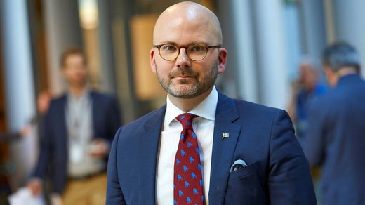Charlie Weimers, Europaparlamentariker för SD.