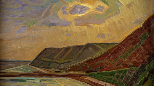 Ellen Trotzig, ”Kåseberga strand”, 1929.