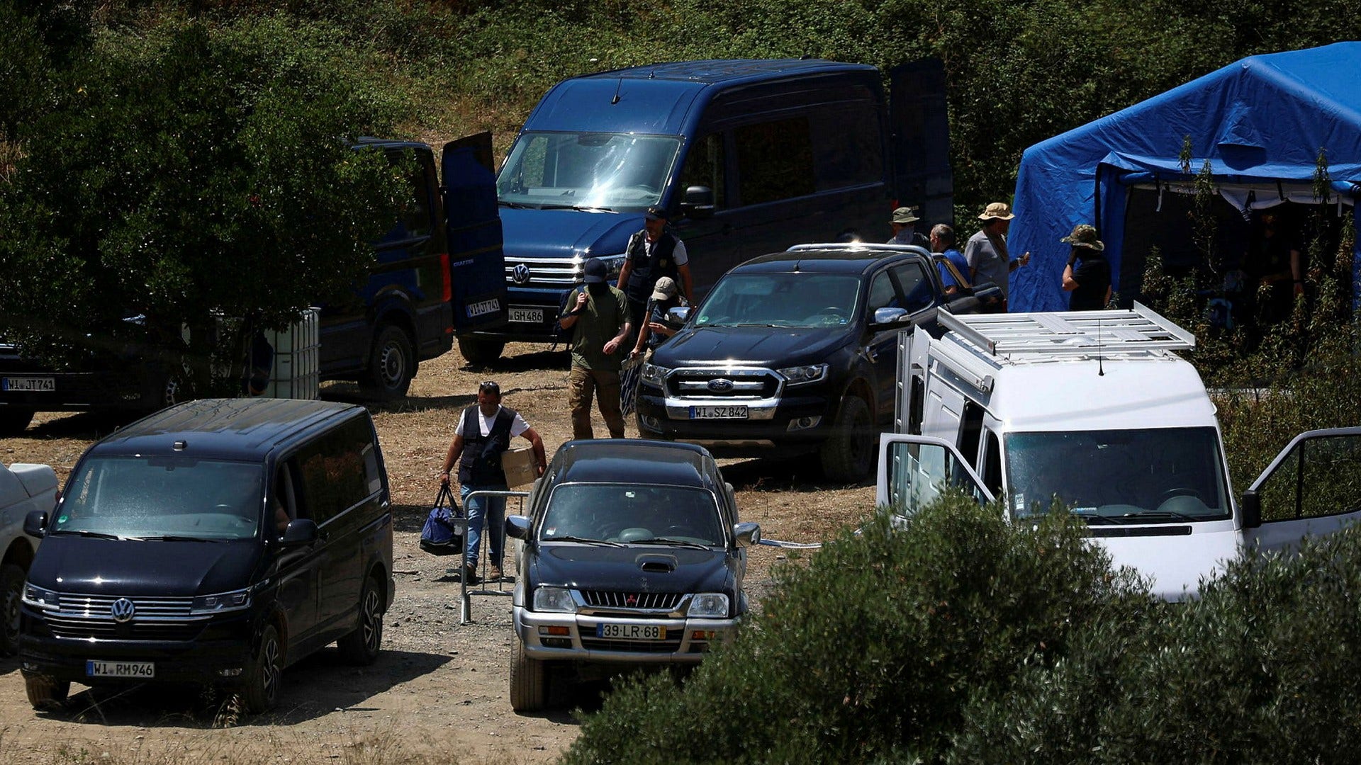 Police and technicians investigated a dam in Portugal in connection with the investigation into the disappearance of Madeleine McCann.