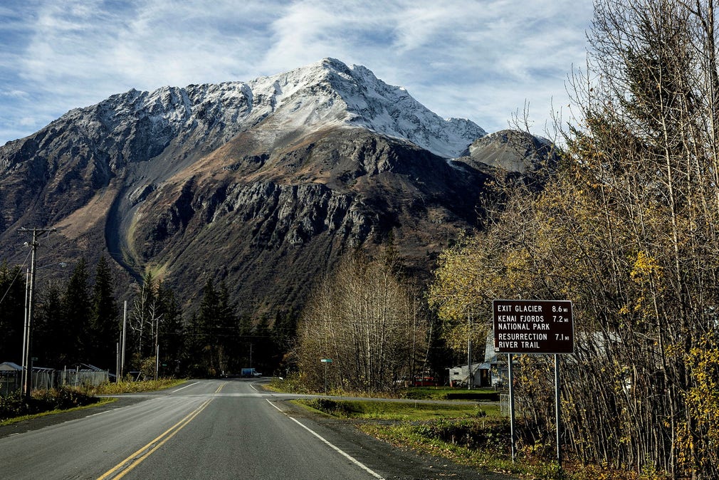 Kenai Fjords nationalpark.