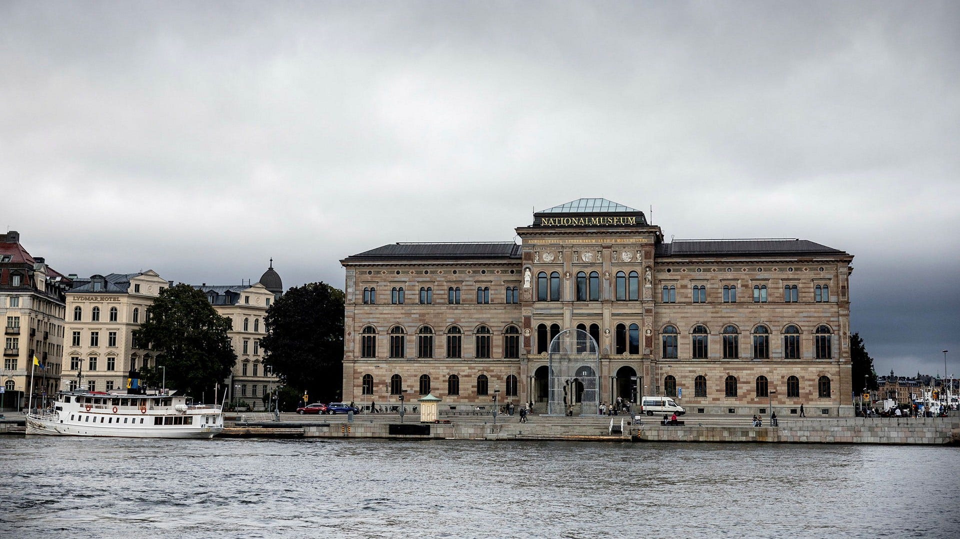 Nationalmuseum på Blasieholmen i Stockholm.