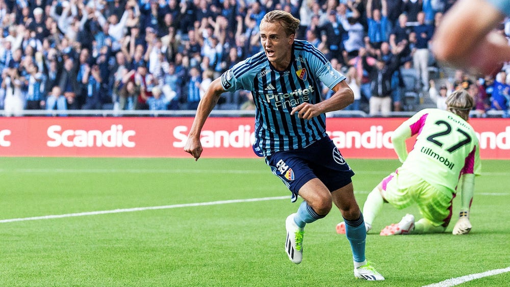 Djurgården tog chansen – vann allsvenska toppmötet mot Malmö FF