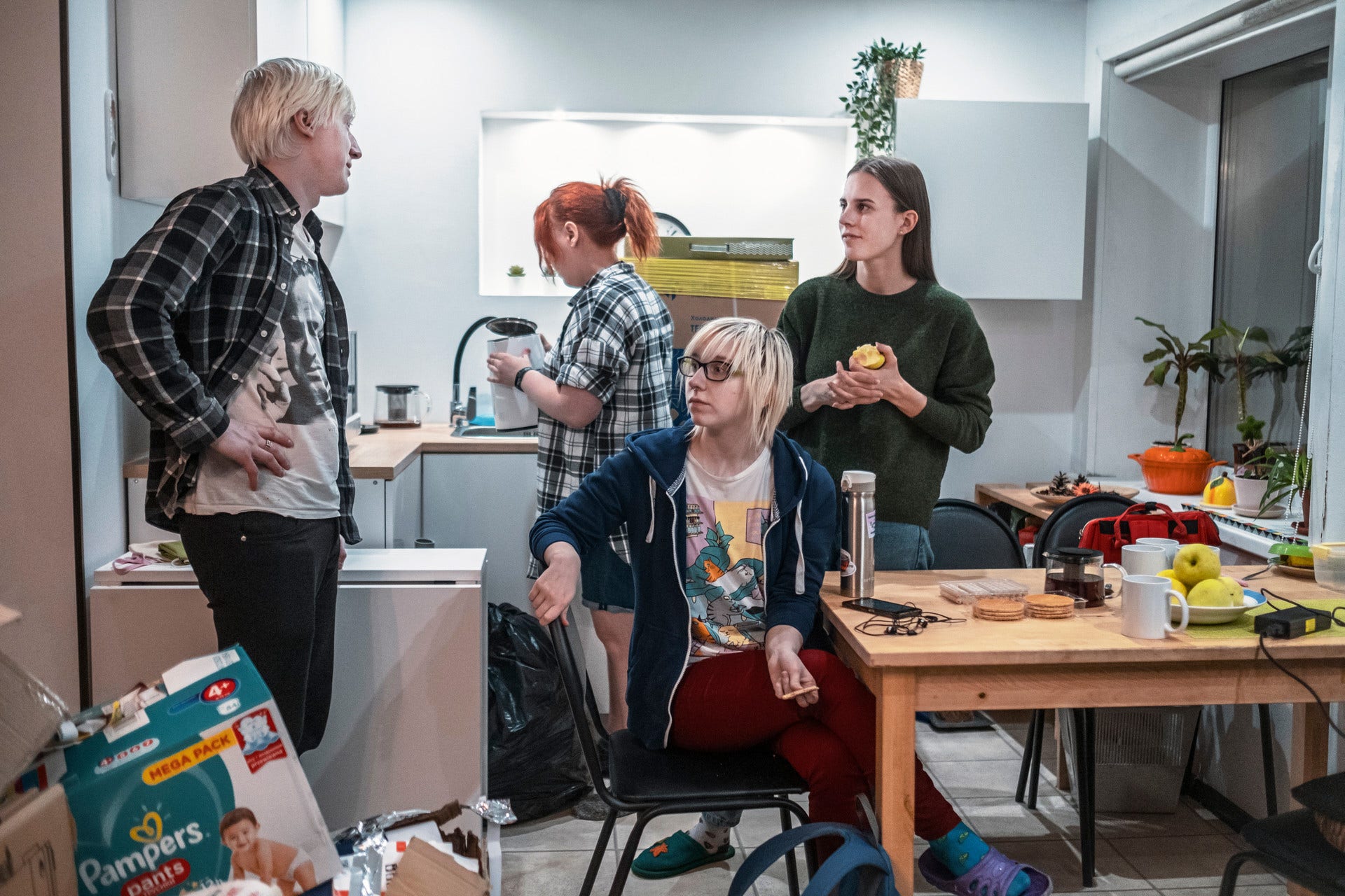 Nikita Rumjantsev, Darja Misjina, Aleksandra Vinokurova och Valerija Altuchova i Murmansk är medlemmar i den lokala miljöorganisationen Ungdomen och naturen. De är glada över att Ryssland har skrivit på Parisavtalet, men säger att ingenting händer i praktiken.
