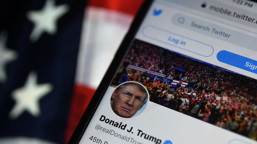 Trump släpps in på Twitter igen – men är inte intresserad