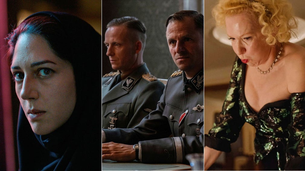 ”Holy spider”, ”Wannsee 1942” och ”Triangle of sadness”