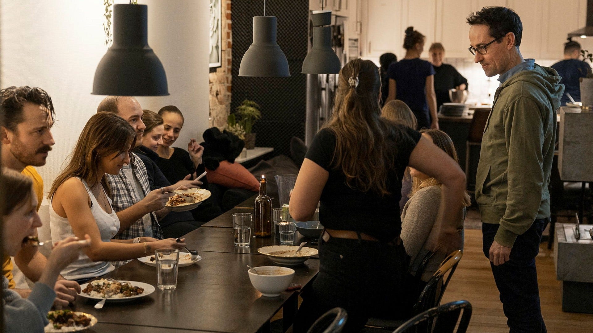 52 personer bor i 1 200 kvadratmeter stora kollektivet K9 i centrala Stockholm.