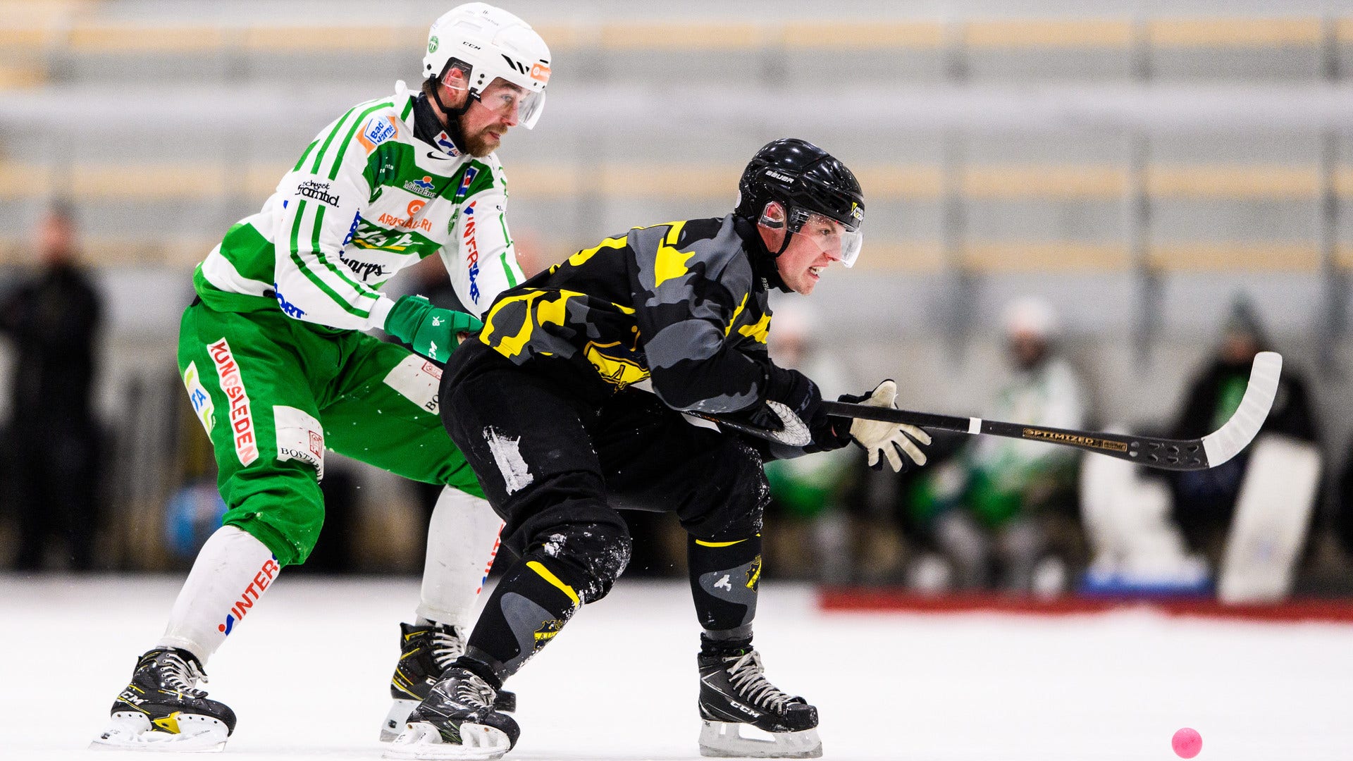 AIK:s Erik Pettersson under kvartsfinalen mot Västerås.