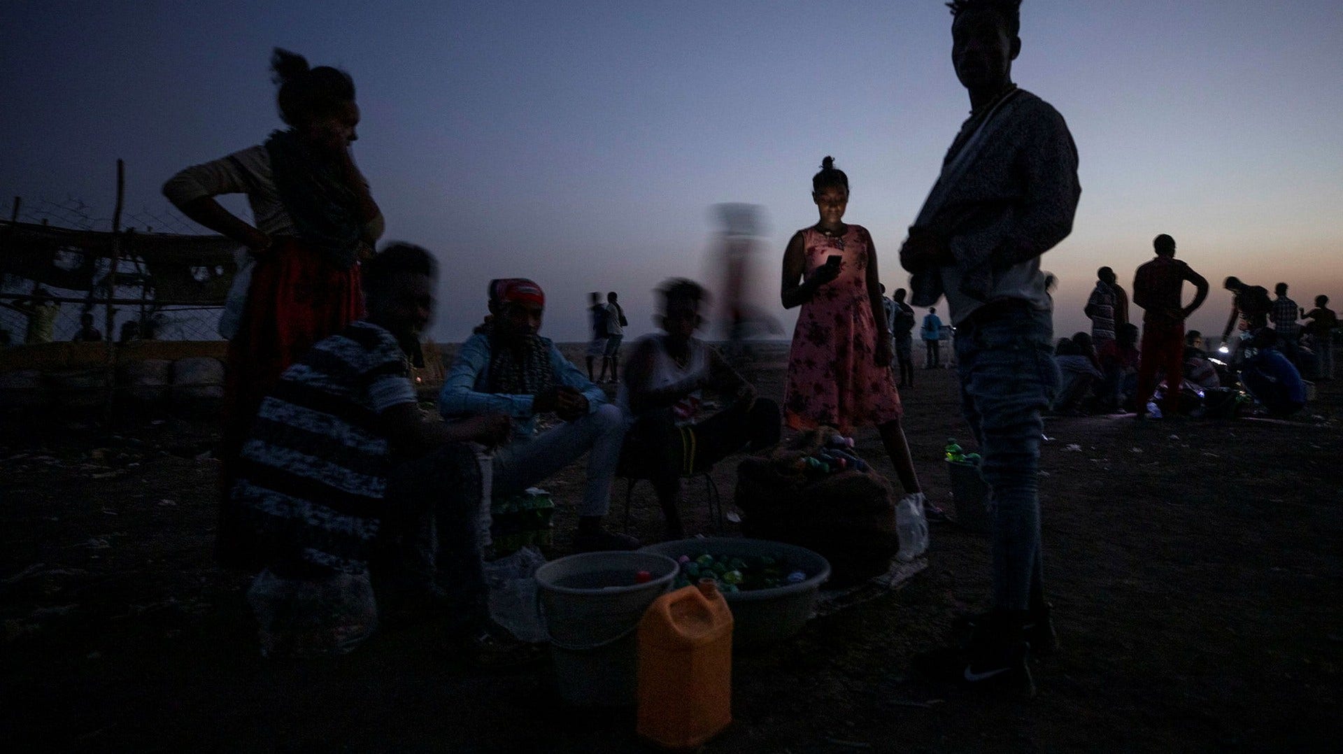 Flyktingarna från Tigray lär få vänta länge i lägret i Sudan.