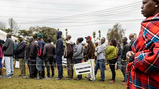 The elections were held on Tuesday in Kenya.