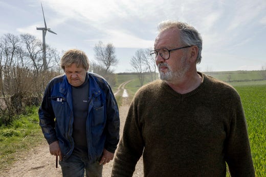 Jørgen Tranberg och Søren Hermansen har länge varit engagerade i projektet att få Samsø självförsöjande på förnybar el.